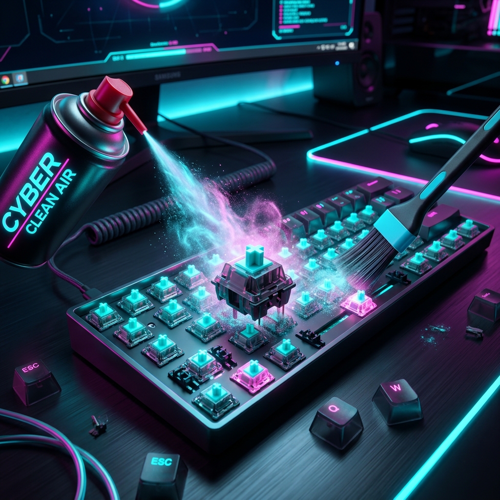 Clean Mechanical Keyboard